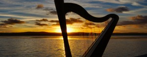 The Harp at Sunset
